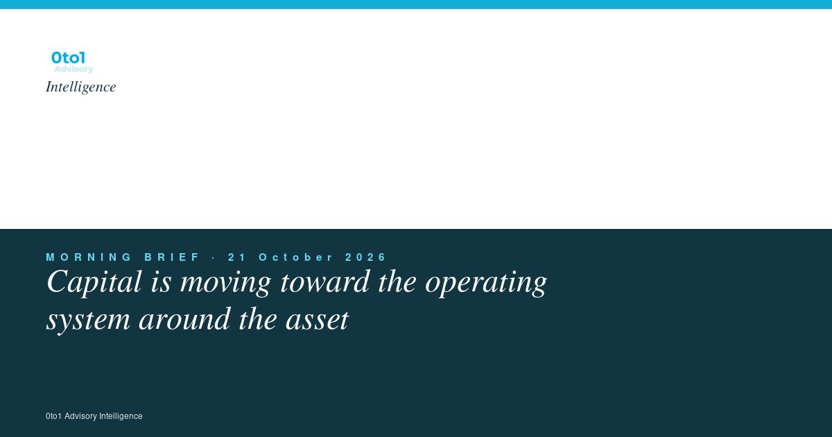 0to1 Advisory Intelligence illustration for Egypt’s four-project urban-development agreement.